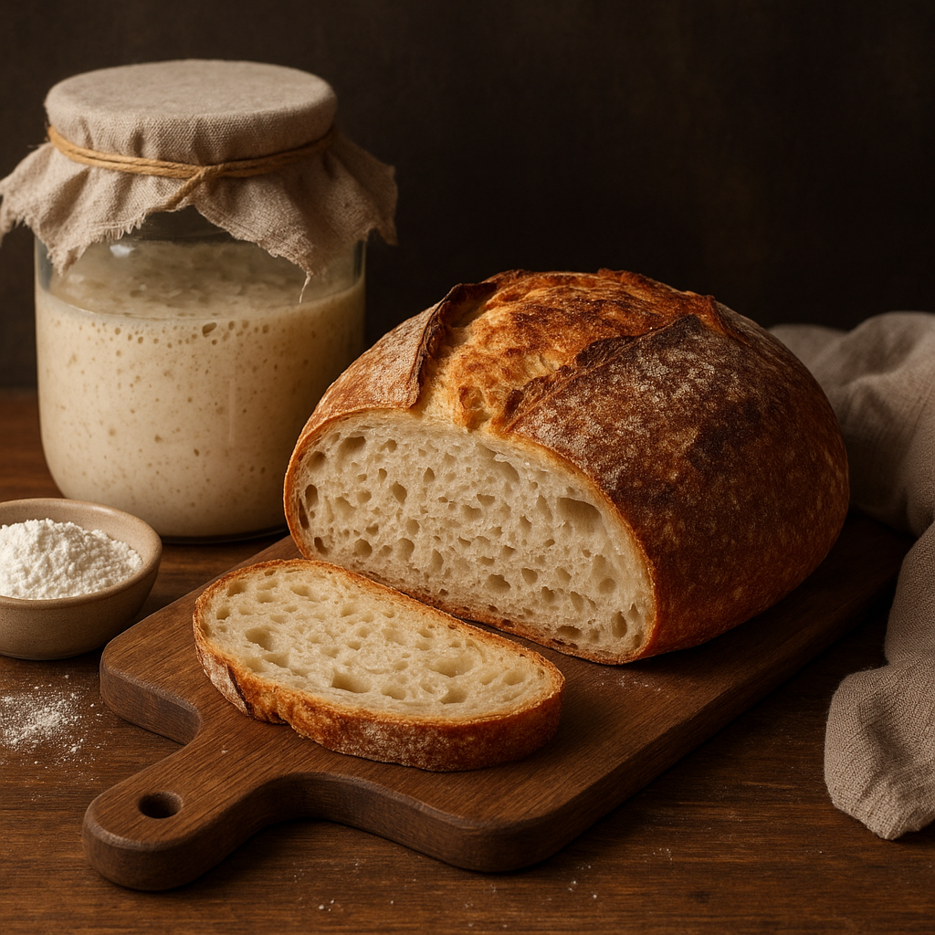 Domowy chleb na zakwasie – przepis i wskazówki