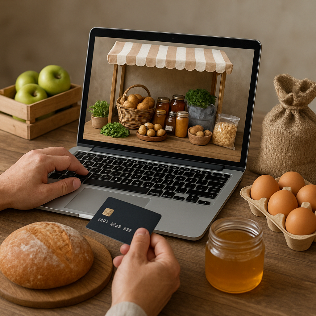 Jak założyć mały sklepik internetowy z produktami z wsi