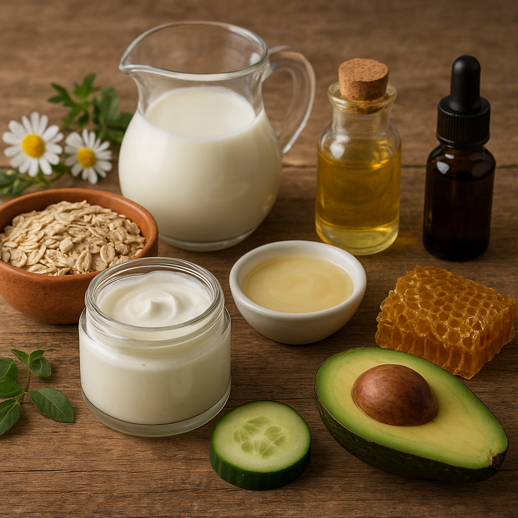 Jak samodzielnie zrobić kosmetyki z produktów z gospodarstwa