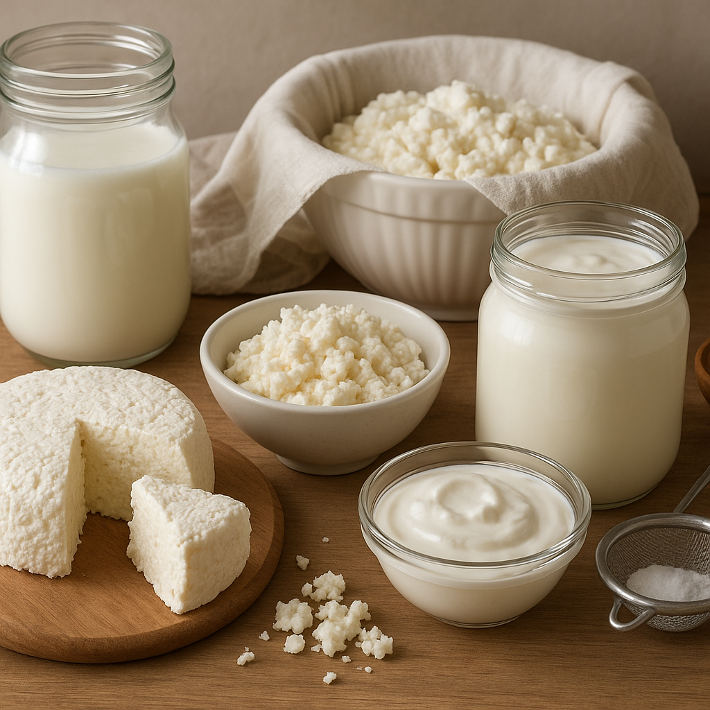 Jak zrobić domowe sery i jogurty