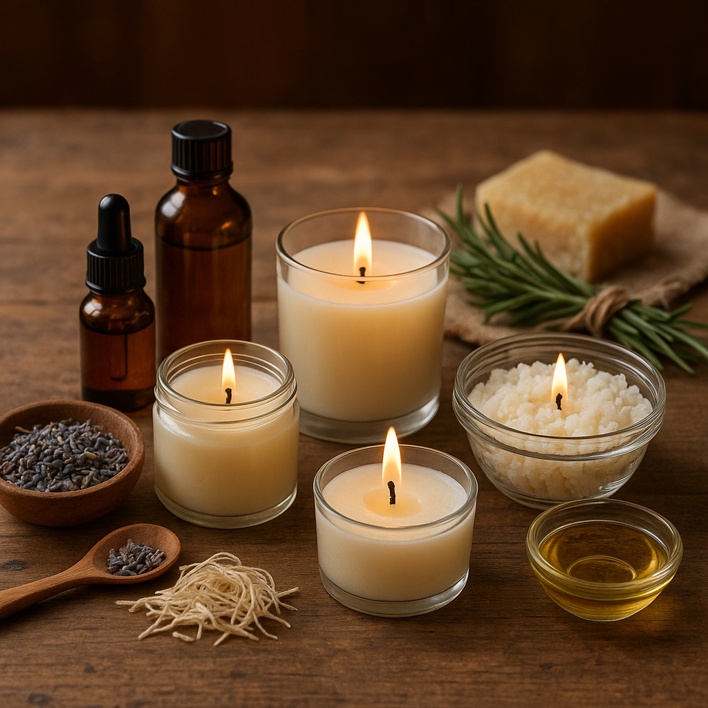 Jak zrobić naturalne świece i zapachy do domu