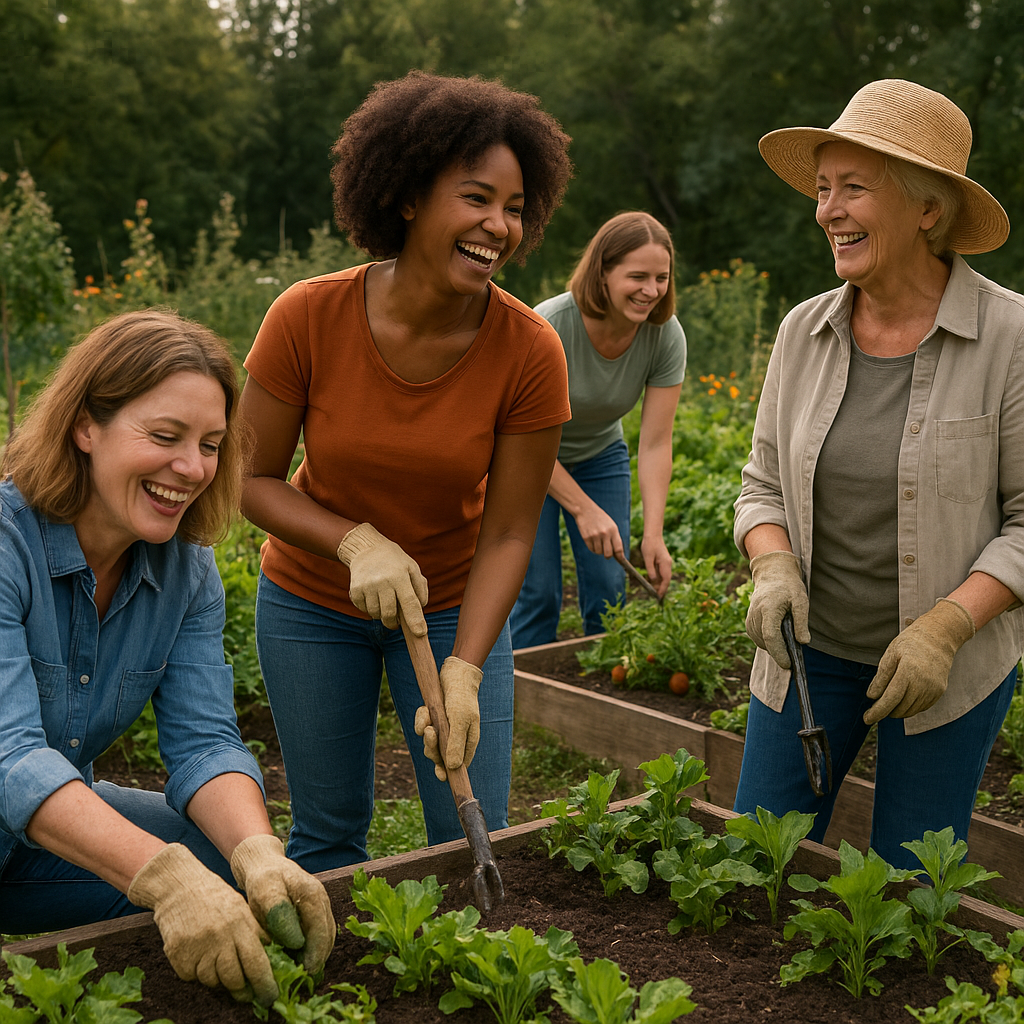 Kobiety i ogrody społeczne – wspólna praca i radość