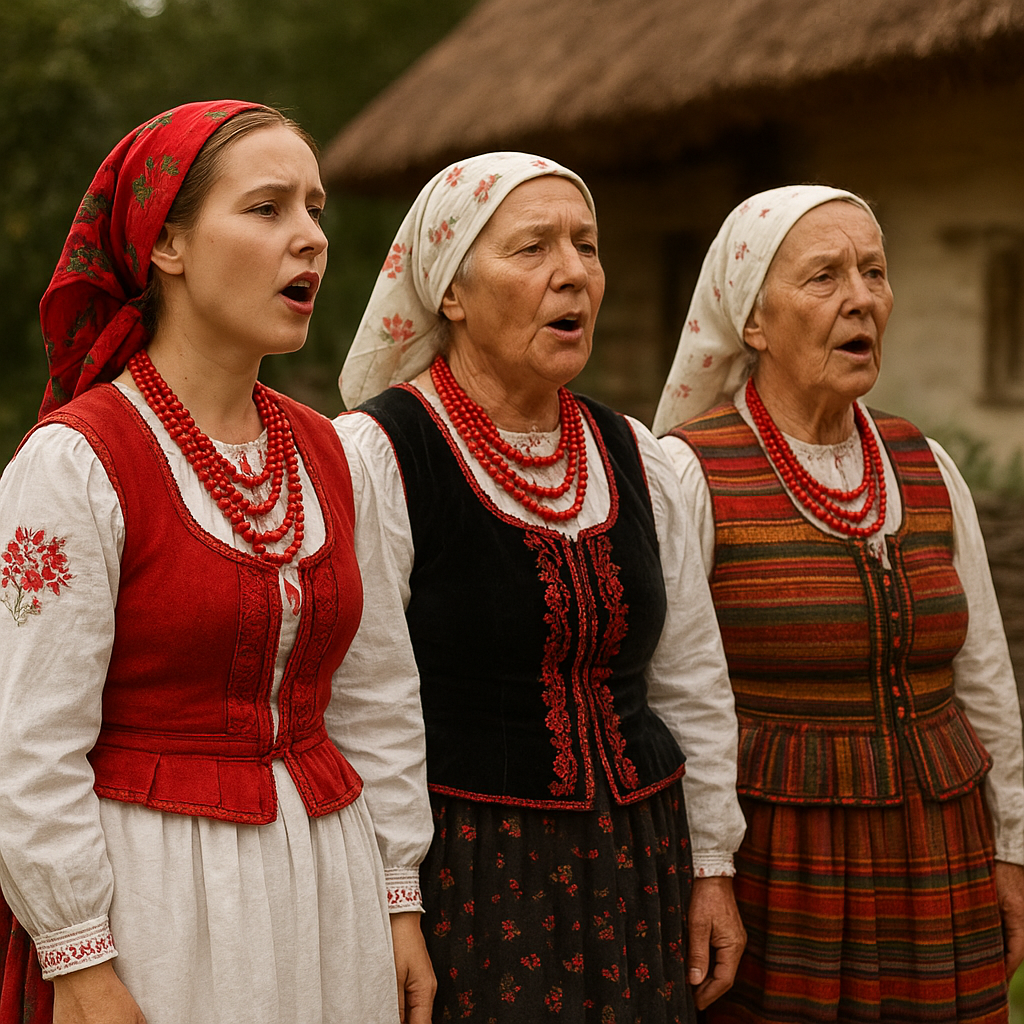 Kobiety w kulturze ludowej – pieśni, stroje, obrzędy