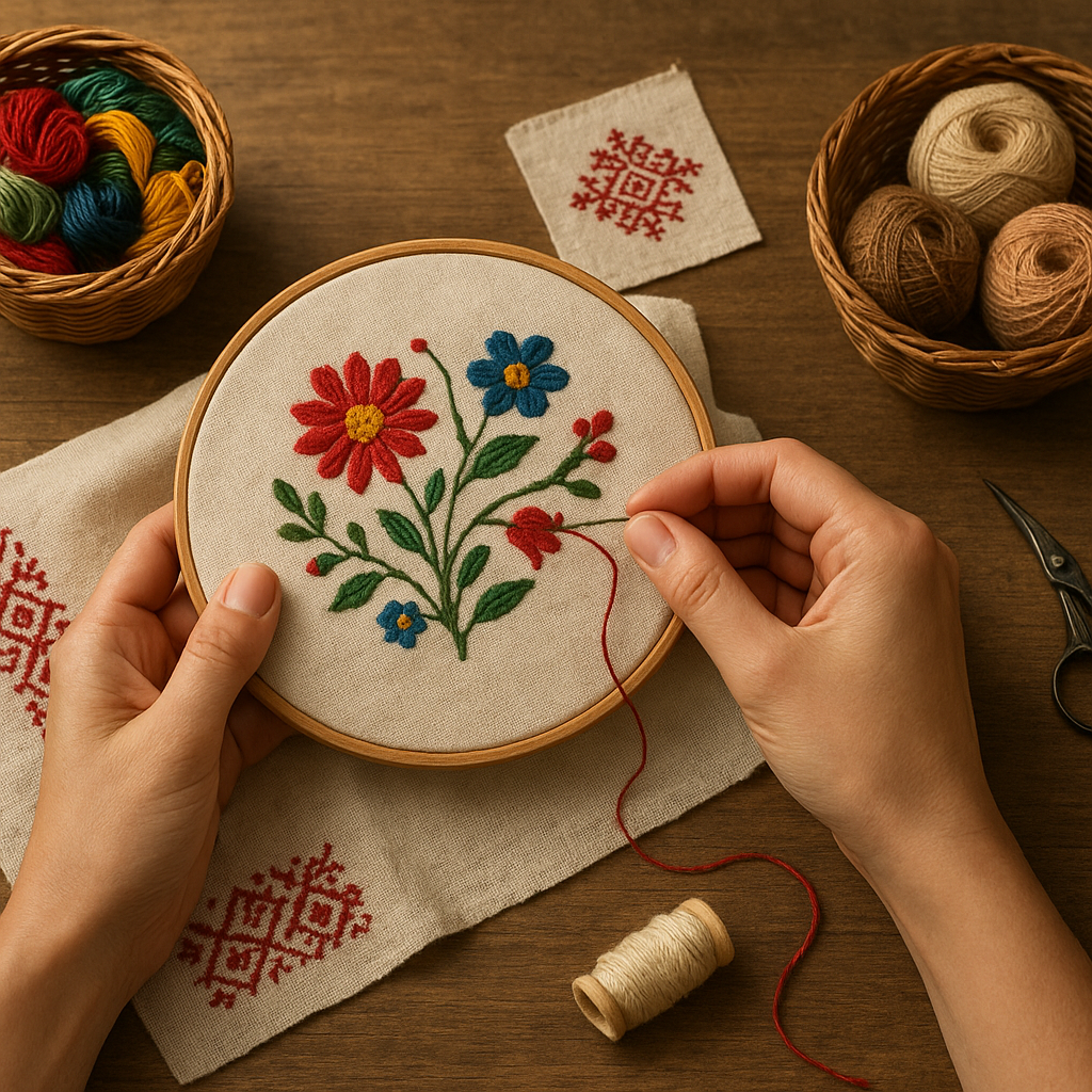 Tradycyjne hafty i rękodzieło – jak zacząć