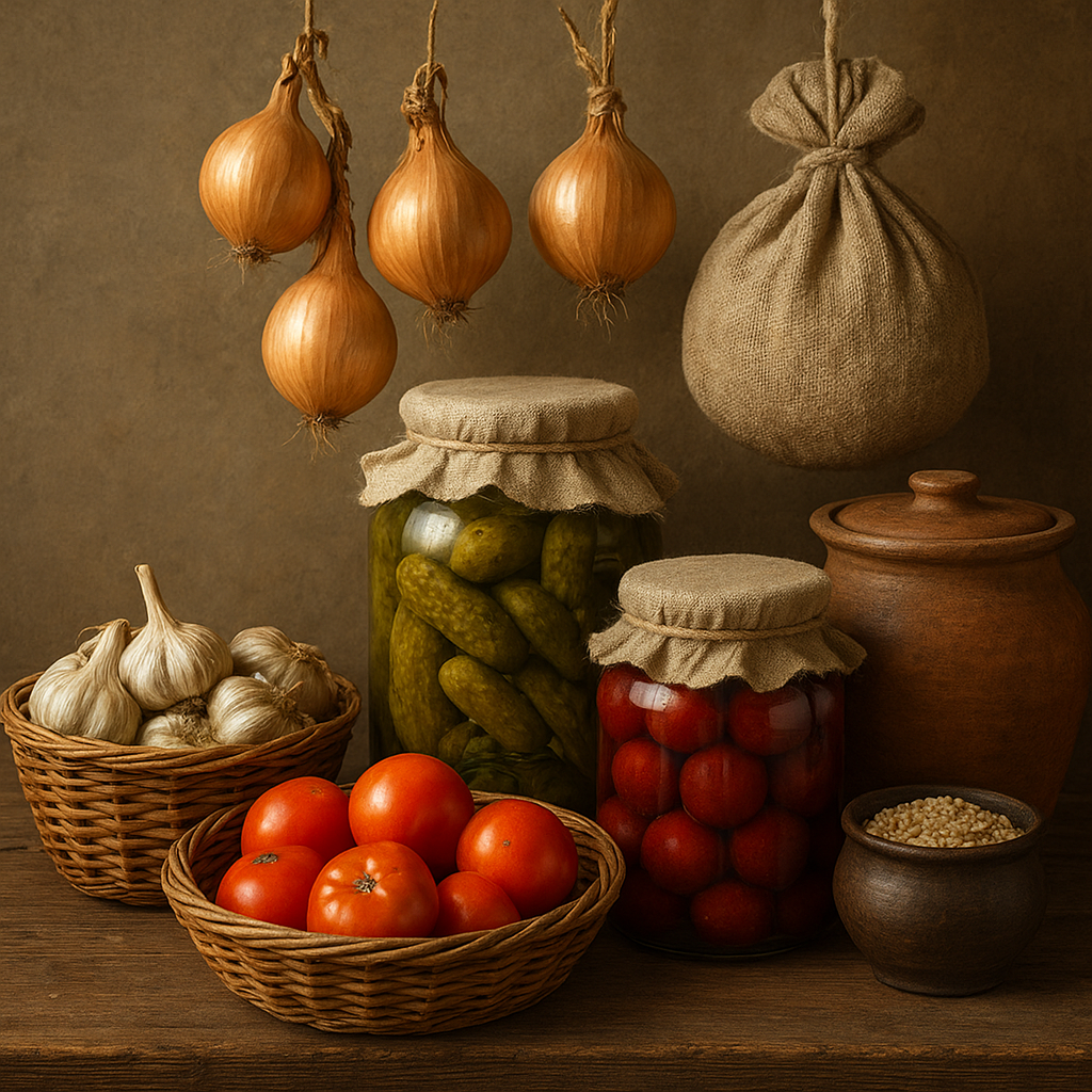 Tradycyjne sposoby przechowywania żywności