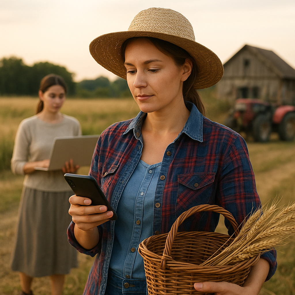 Nowoczesne kobiety na wsi – łączenie tradycji z nowymi technologiami