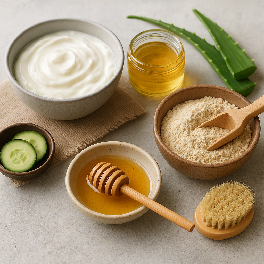 Domowe sposoby na pielęgnację skóry z naturalnych składników